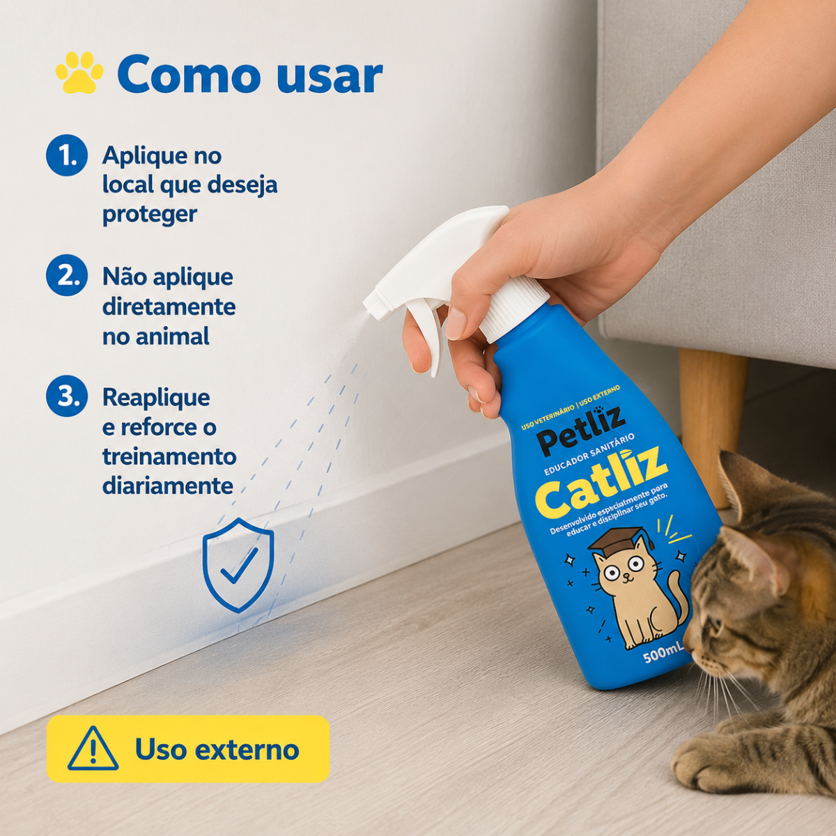 Catliz Educador Sanitário para Gatos - Imagem 4