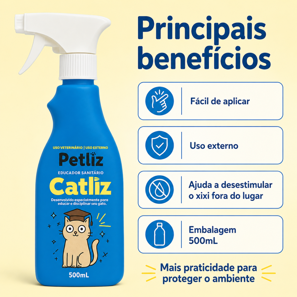 Catliz Educador Sanitário para Gatos - Imagem 6