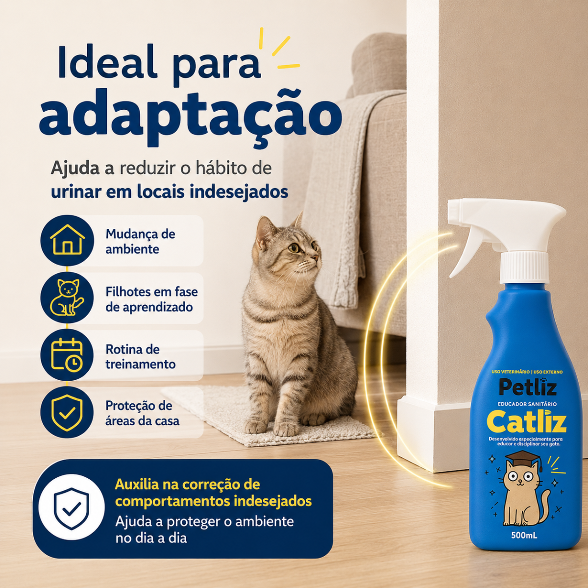 Catliz Educador Sanitário para Gatos - Imagem 7