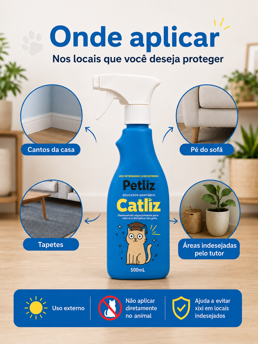 Catliz Educador Sanitário para Gatos - Imagem 4