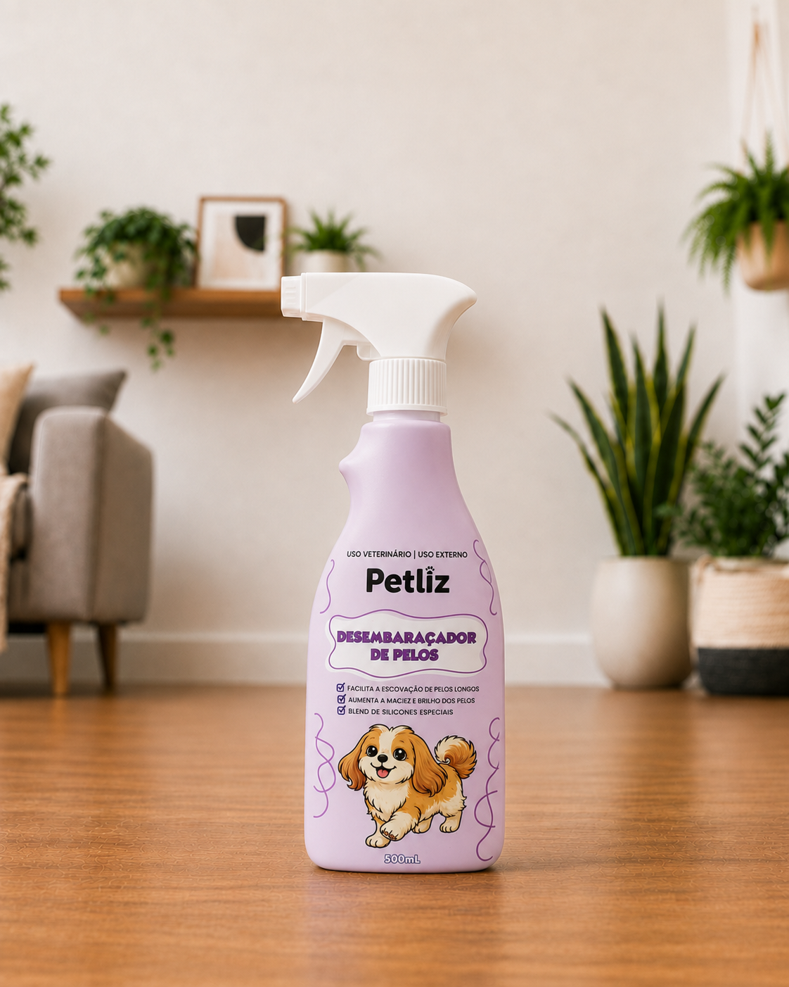 Desembaraçador de Pelos Petliz – 500 ml
