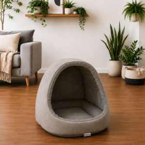 Toca Iglu Pet Acolchoada para Cães e Gatos