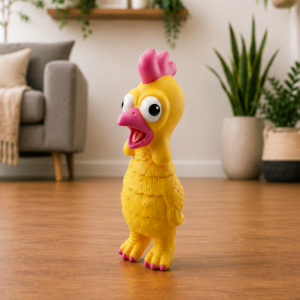 Galo Rey Gritador Petliz – Brinquedo para Cães