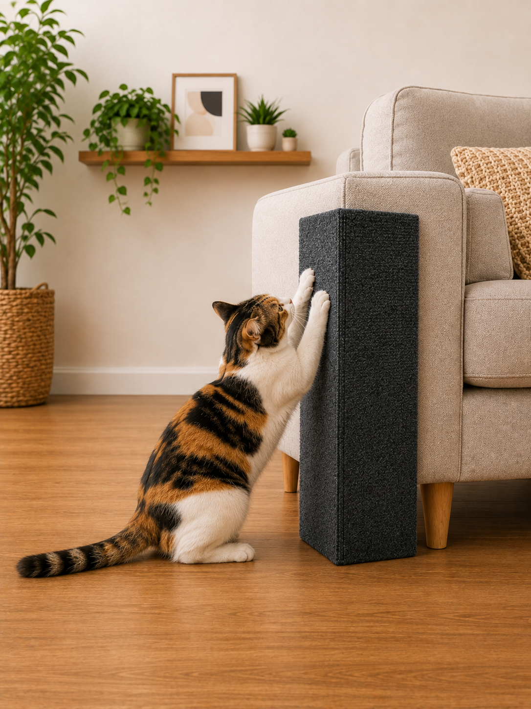 Arranhador de Canto para Sofá para Gatos – 55 cm - Imagem 2
