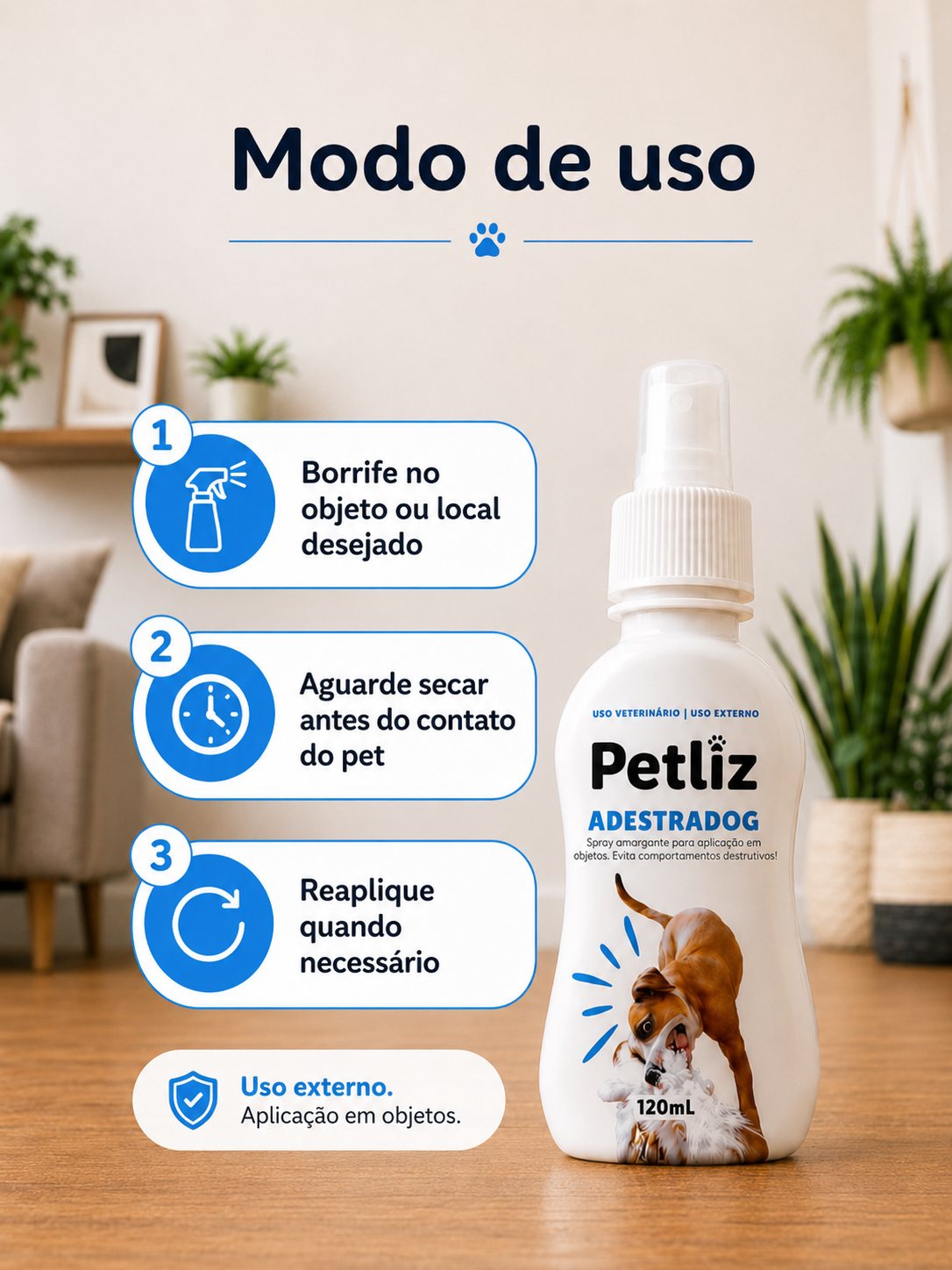 AdestraDog Petliz 120ml - Imagem 4