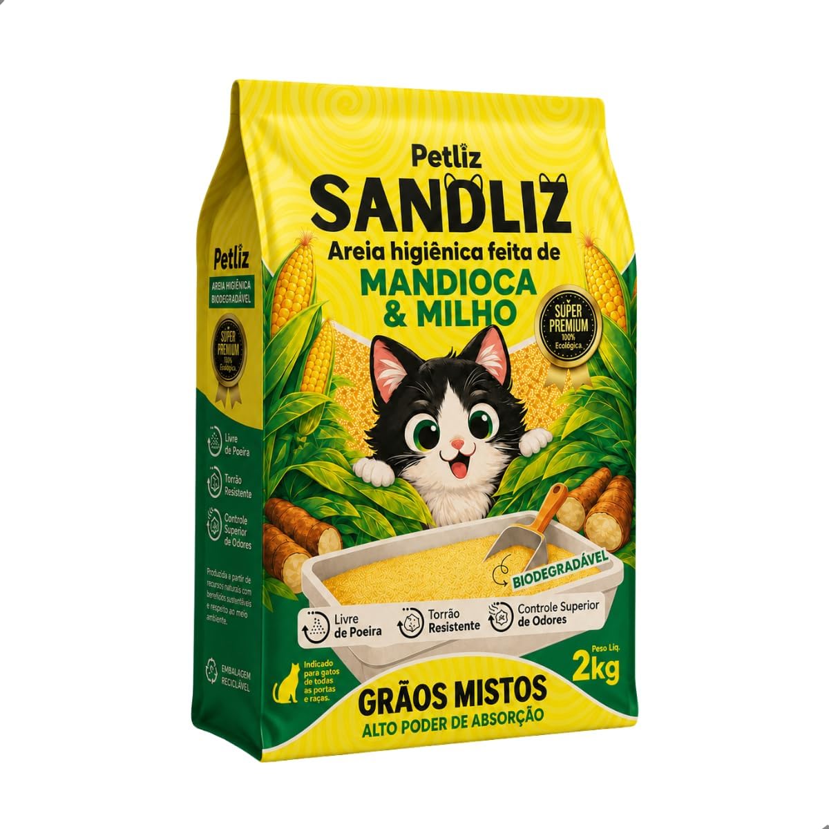Areia Higiênica SandLiz - Imagem 2