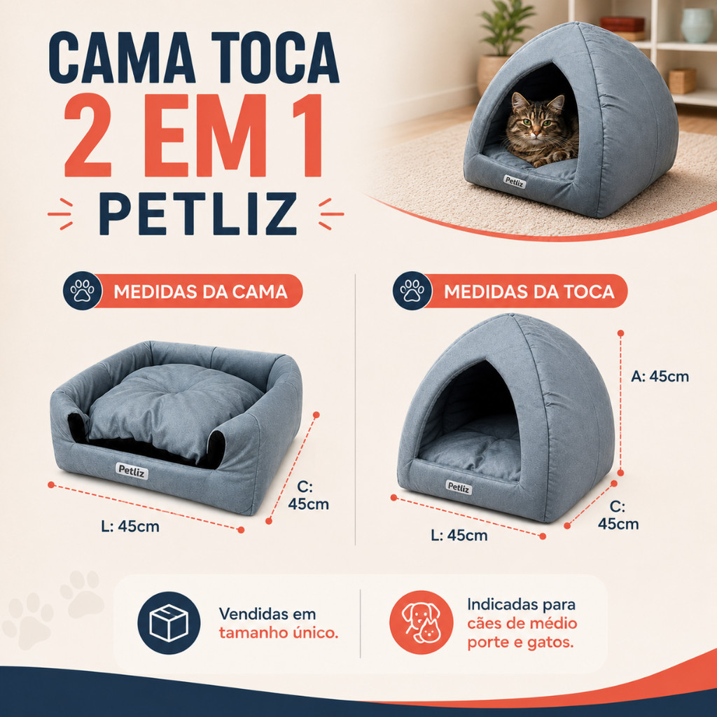 Caminha Toca Iglu 2 em 1 - Imagem 2