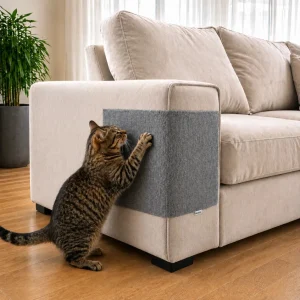 Carpete Adesivo Arranhador para Gatos e Protetor de Sofá