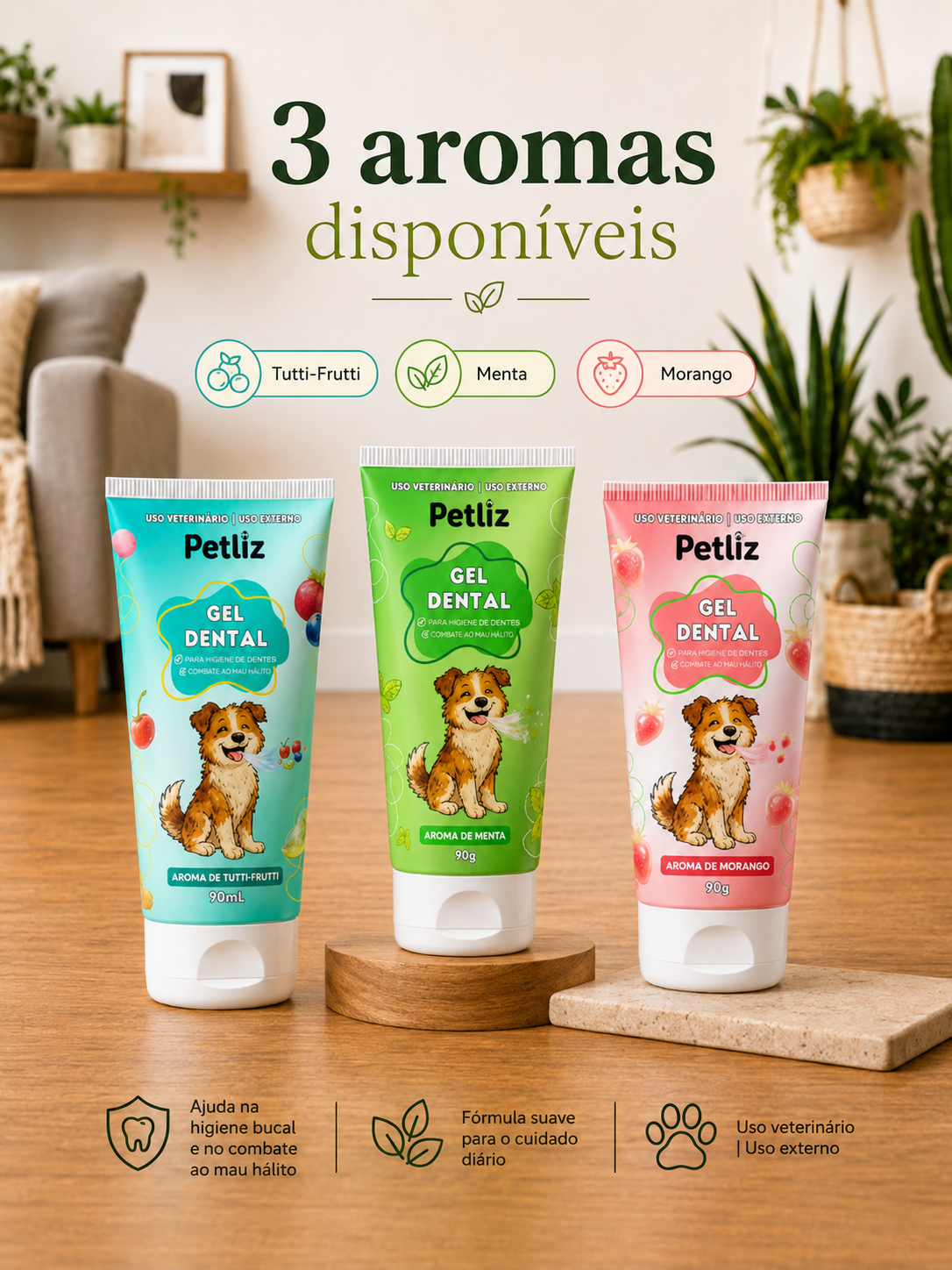 Gel Dental Petliz 90g - Imagem 6