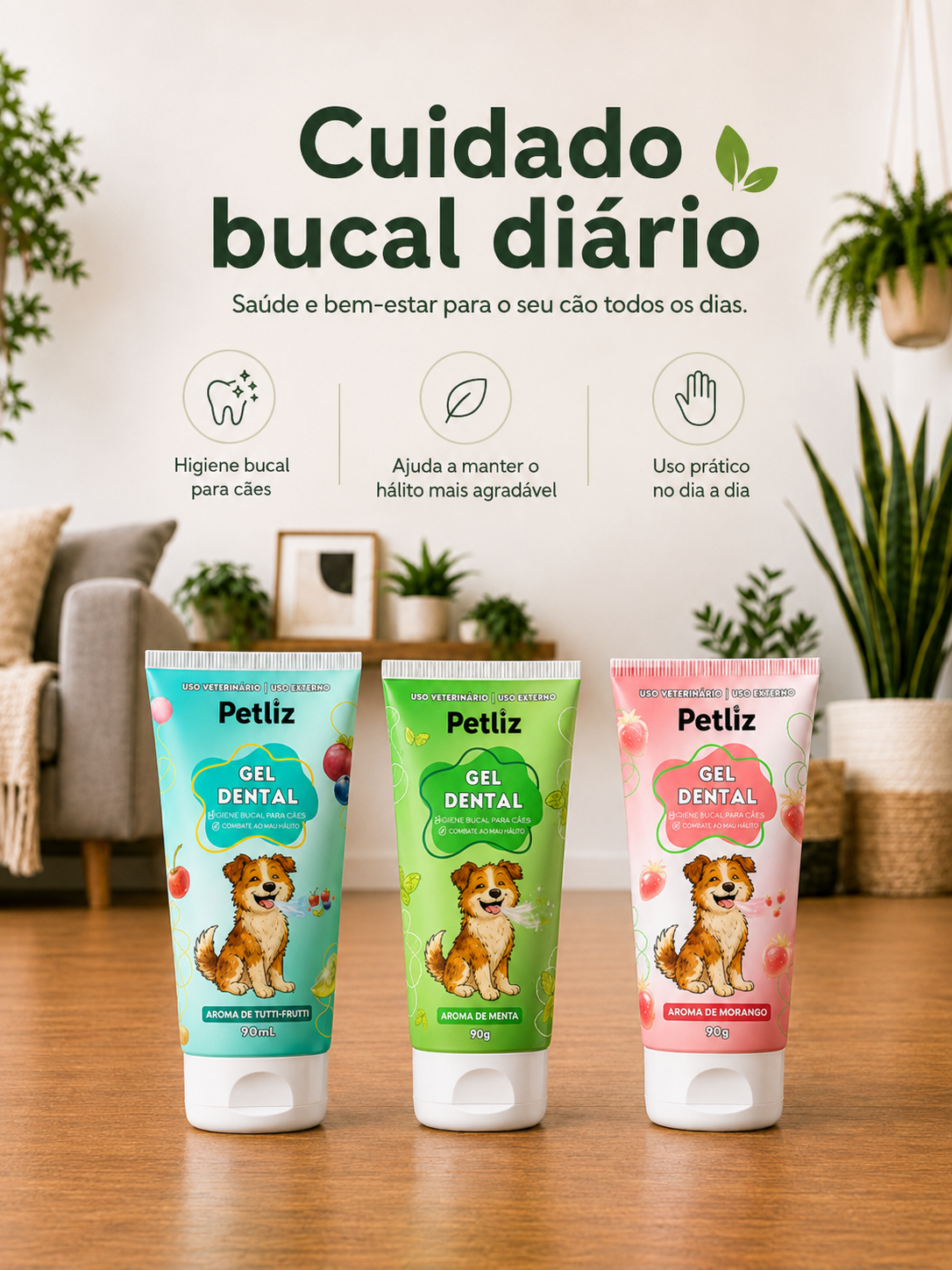 Gel Dental Petliz 90g - Imagem 7