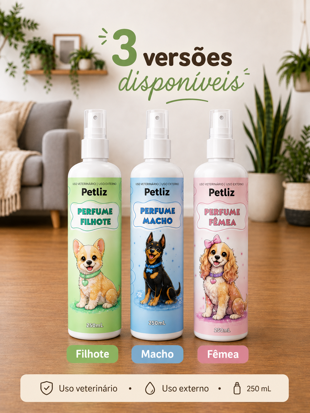 Perfume Petliz 250ml - Imagem 5