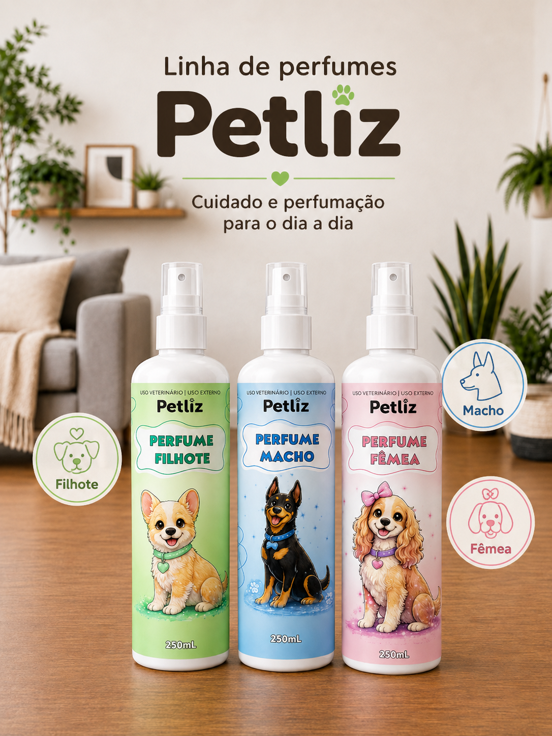 Perfume Petliz 250ml - Imagem 6