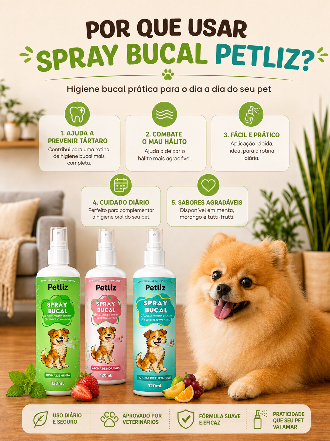 Spray Bucal Petliz 120ml - Imagem 6