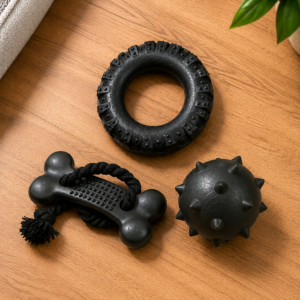 Kit Bola Cravo, Pneu e Osso Massageador