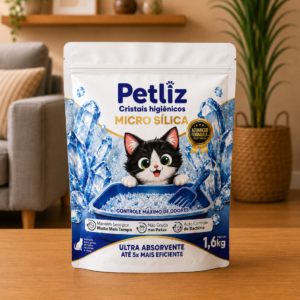 Areia Petliz Micro Sílica 1,6kg