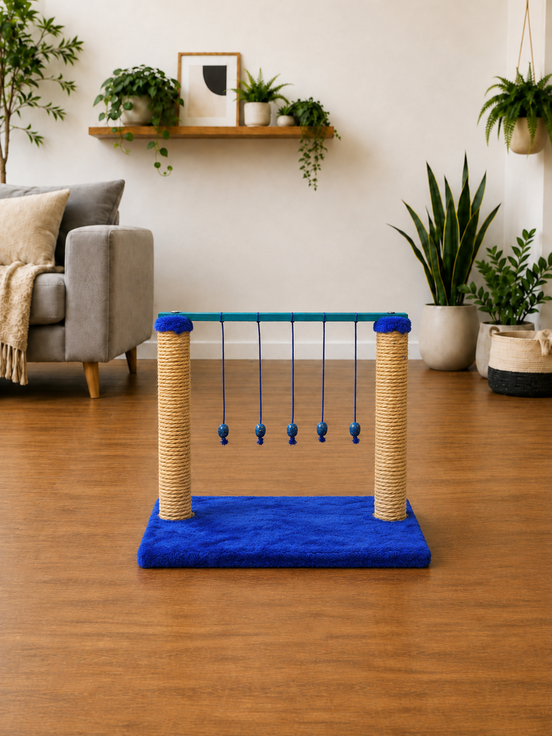 Arranhador Sisal Interativo Varal de Gato