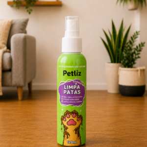 Petliz Limpa Patas 120ml – Limpeza e Hidratação dos Coxins