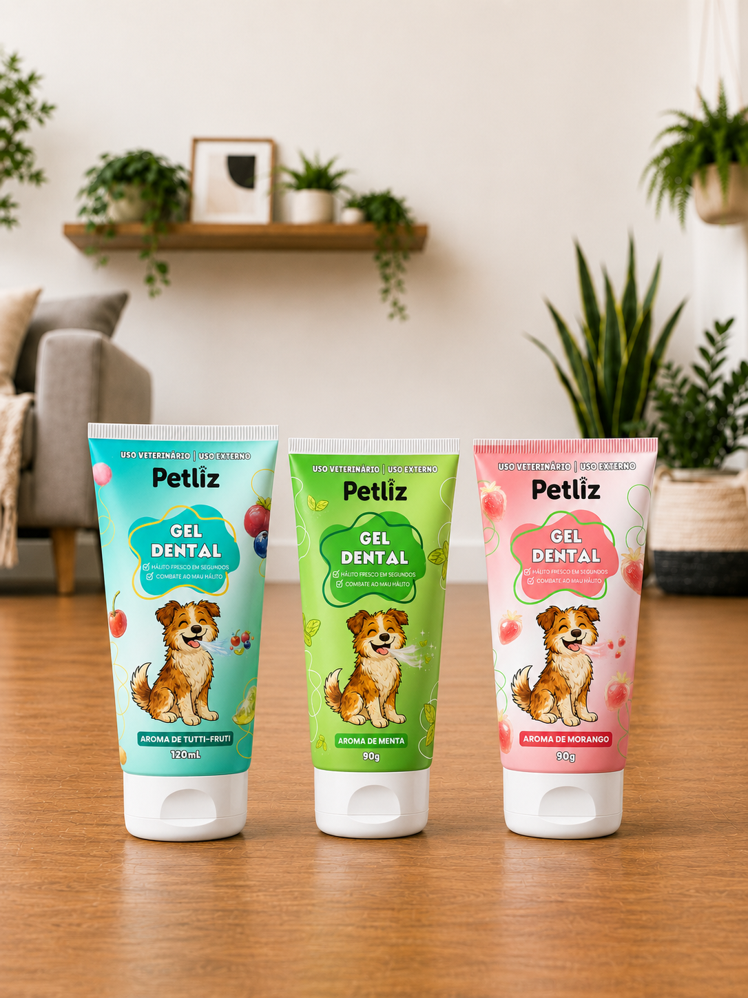 Gel Dental Petliz 90g