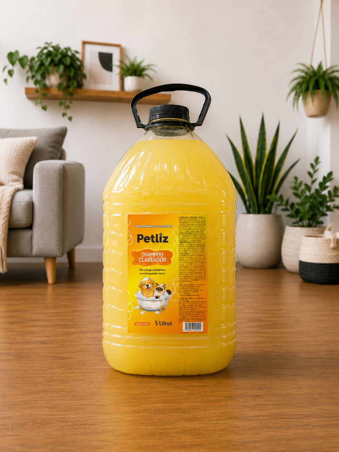 Shampoo e Condicionador Petliz 5 Litros para Cães e Gatos - Imagem 5