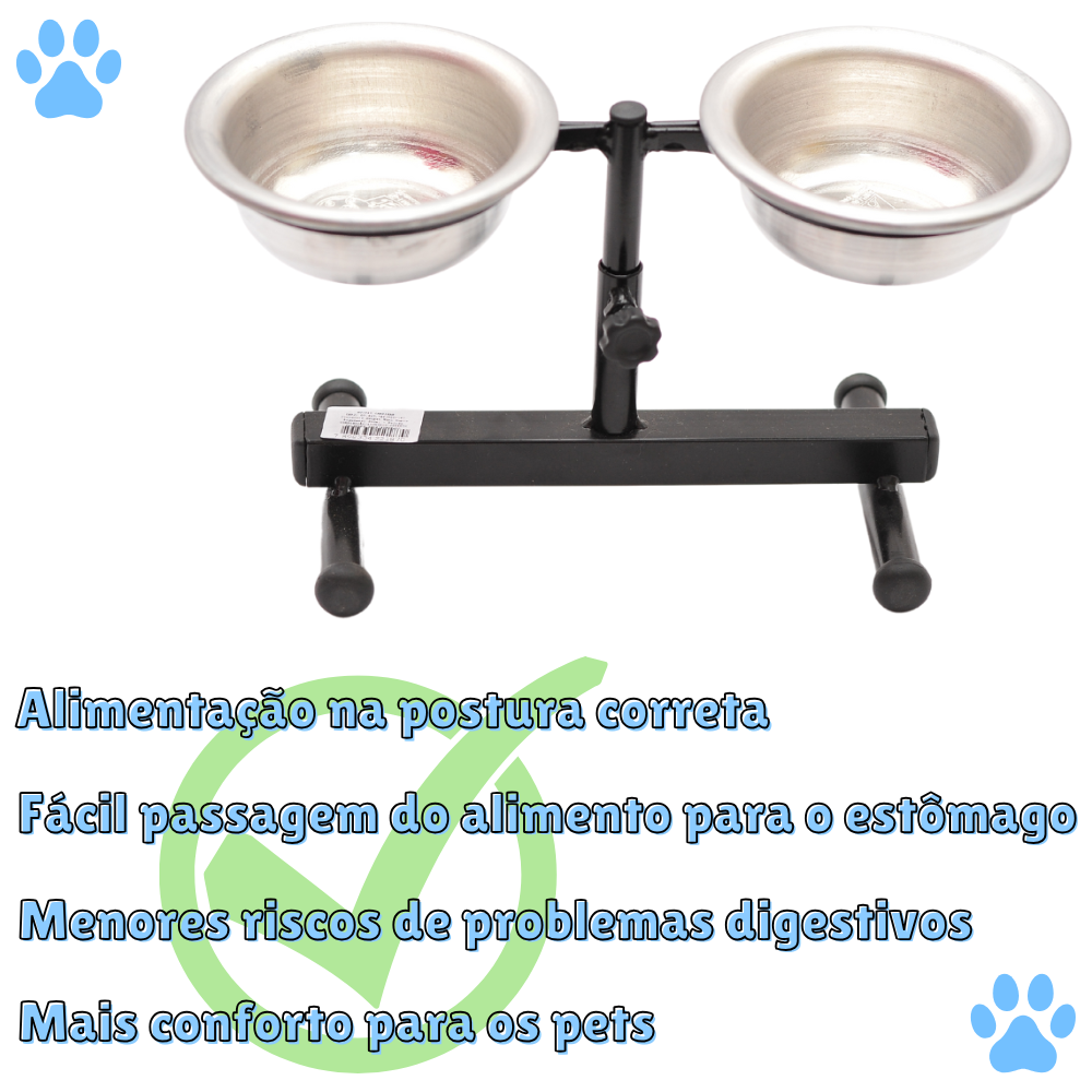 Comedouro Regulável Petliz - Imagem 2