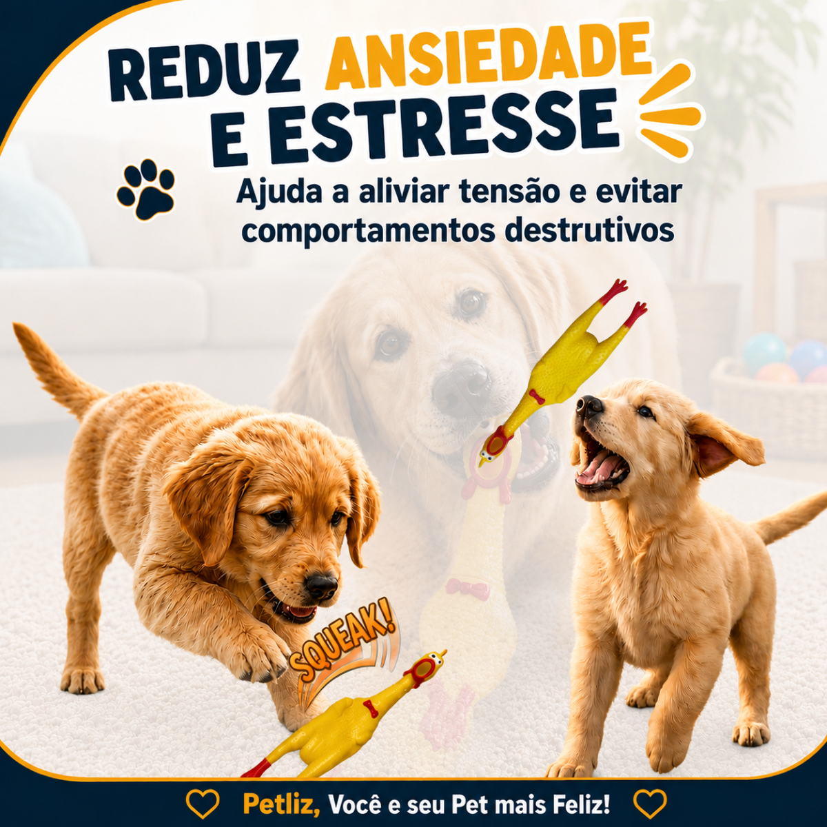 Kit Frango Roco / Frango Gritador Petliz - Imagem 8