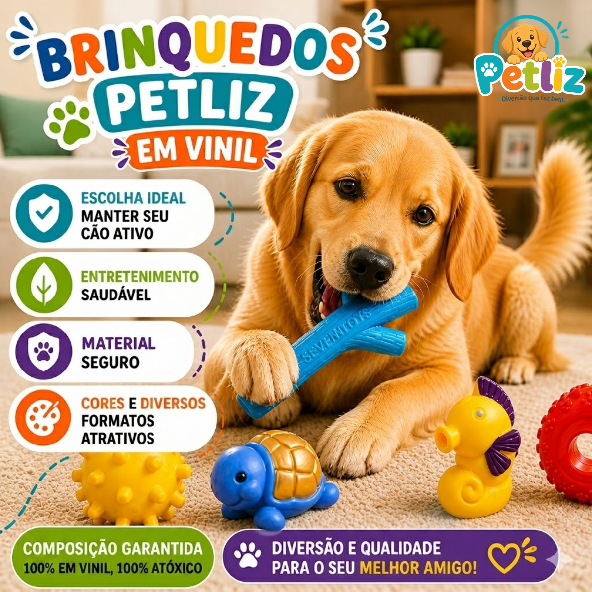 Kit de Brinquedos Sortidos para Pets - Imagem 10
