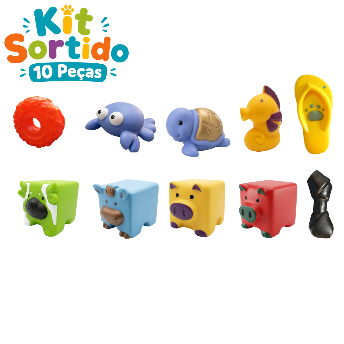 Kit de Brinquedos Sortidos para Pets - Imagem 2