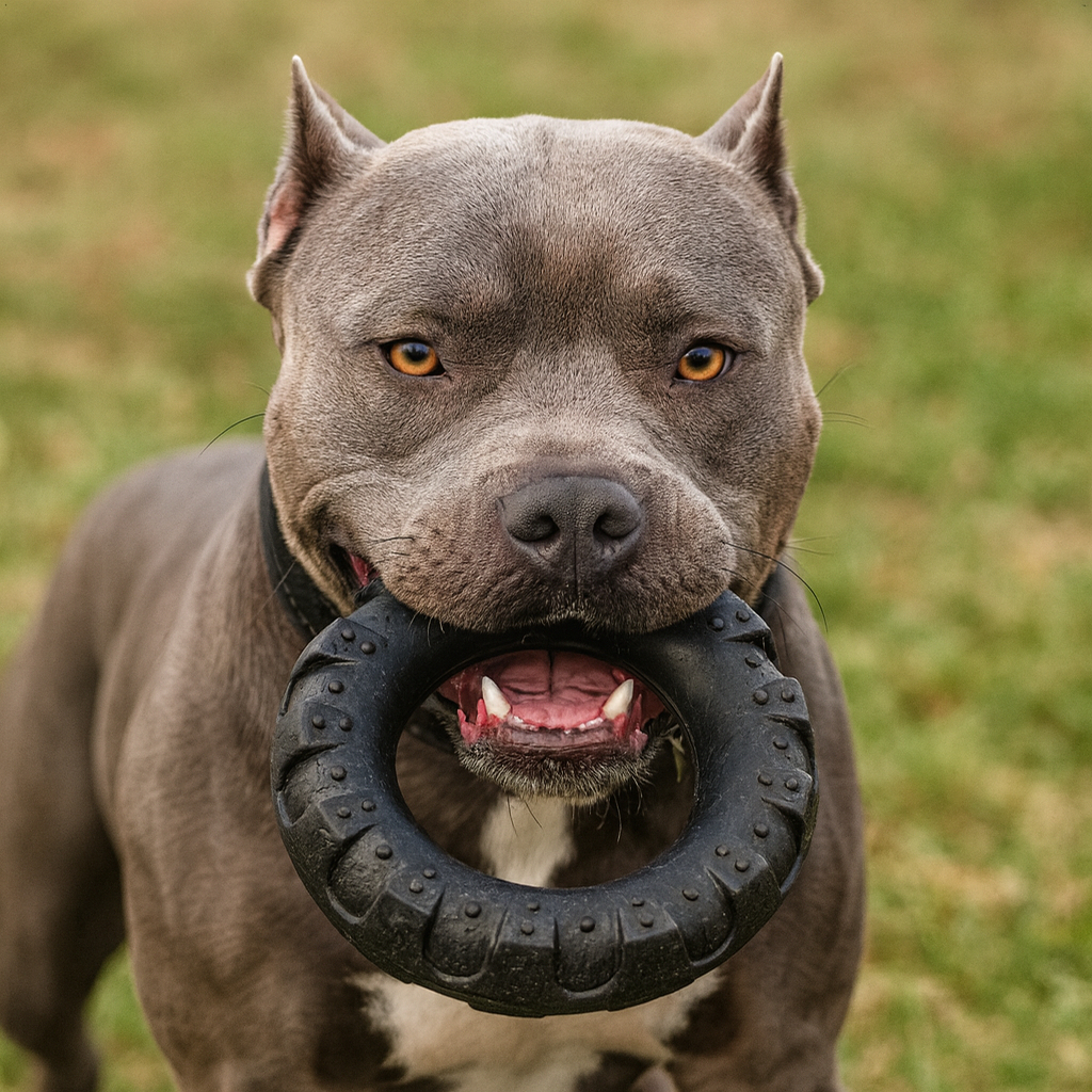 Brinquedo Pneu de Borracha Resistente para Cães - Imagem 3