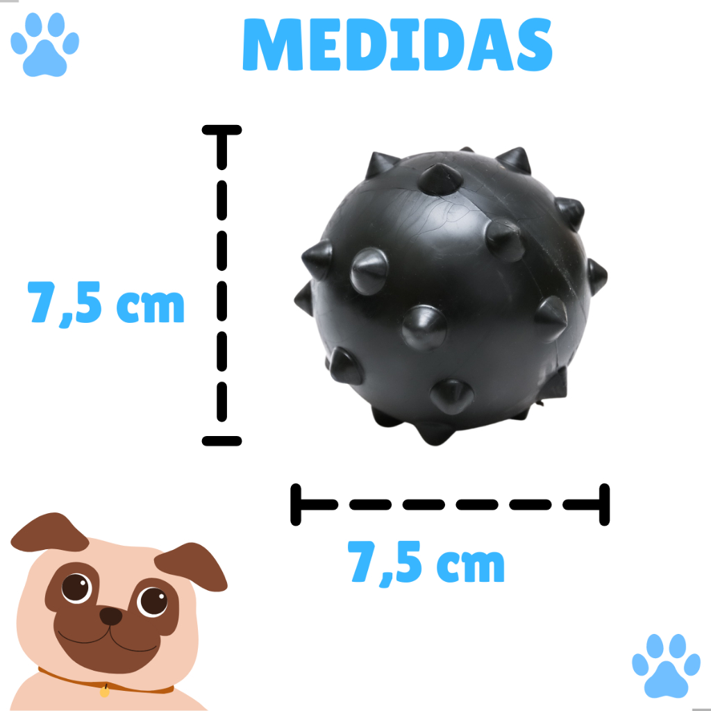 Kit Bola Cravo, Pneu e Osso Massageador - Imagem 3