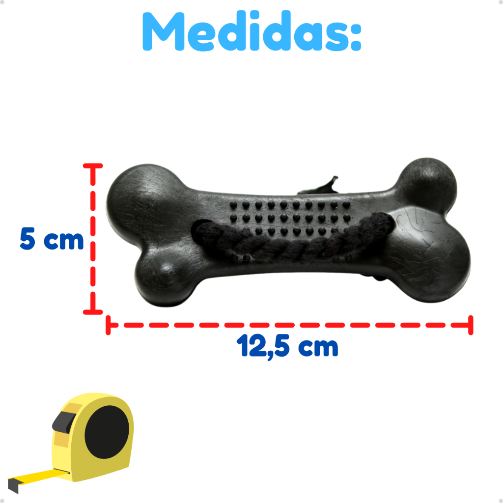 Kit Bola Cravo, Pneu e Osso Massageador - Imagem 4