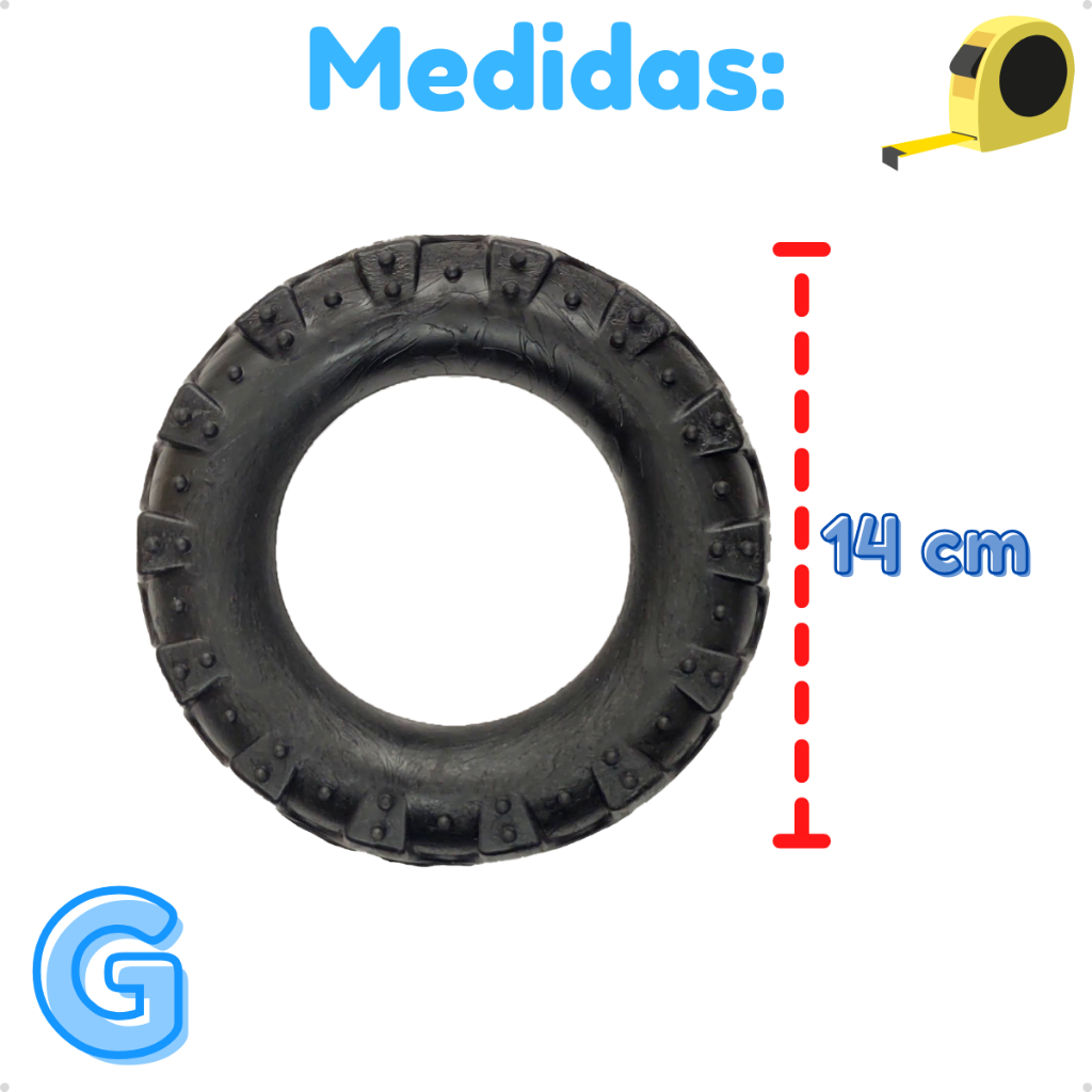 Kit Bola Cravo, Pneu e Osso Massageador - Imagem 5