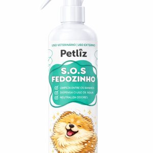 Petliz S.O.S Fedozinho 500ml – Limpeza a Seco e Neutralização de Odores